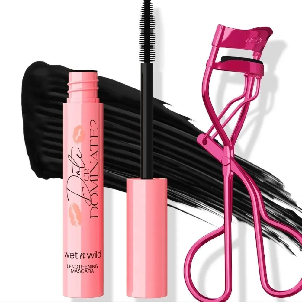 Wet-n-Wild Date Or‎ Dominate Lengthening Mascara & Eyelash Curler Set